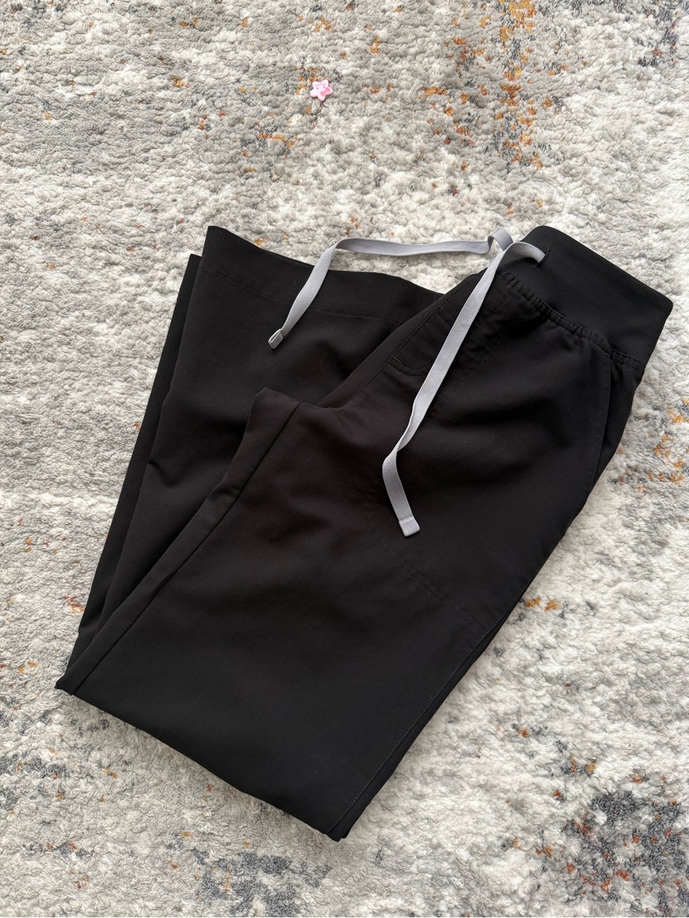 Figs Black Isabel Wide Leg Pants XSP